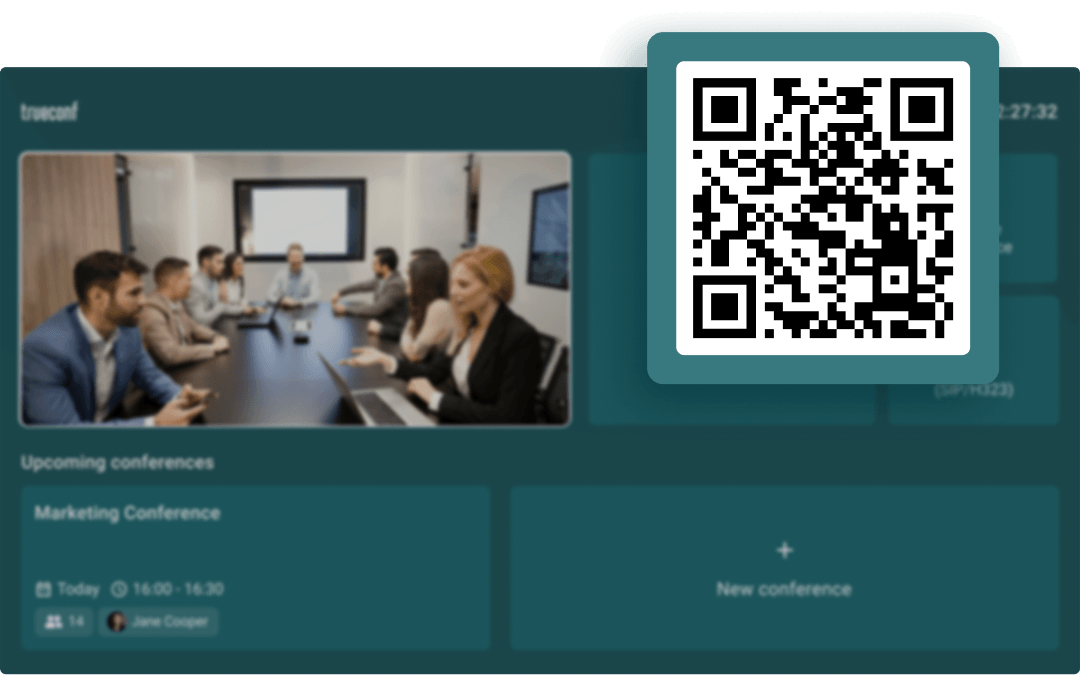 Connection by QR Code