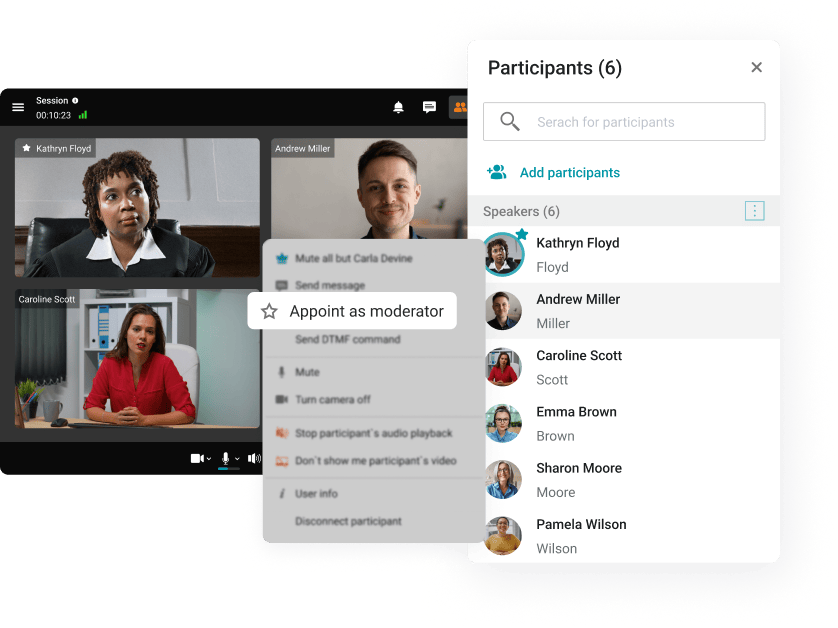 Moderation of Online Meetings Moderation of Online Meetings
