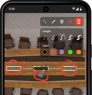 Anotaciones y Dibujos en Pantalla