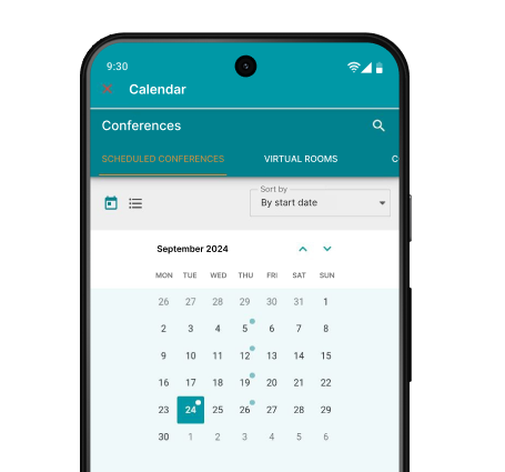 Programación de conferencia