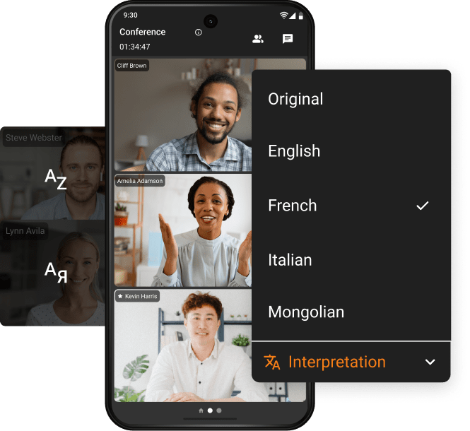 Traducción en tiempo real