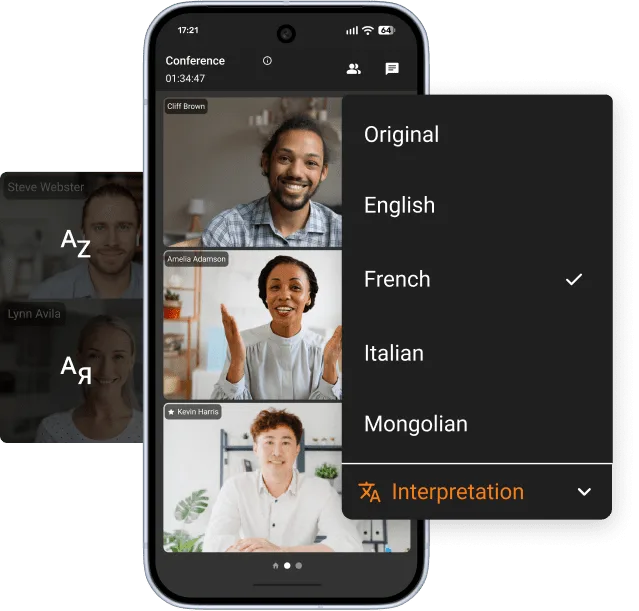 Real-time Interpretation Real-time Interpretation