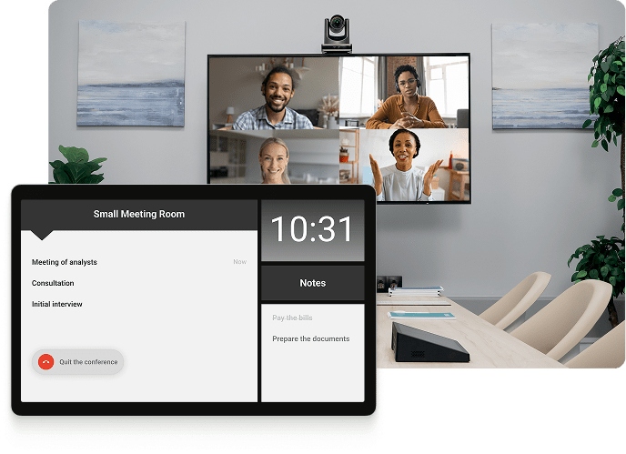 Turn your meeting room into an interactive collaboration space