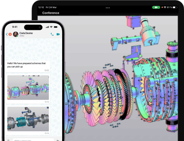 Descubra os recursos repletos de recursos do aplicativo TrueConf para iOS/iPadOS!