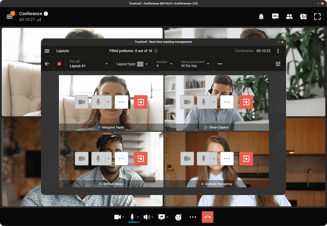 Gestão de conferências