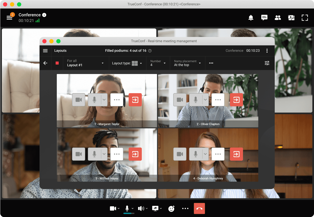 Gestión de conferencias