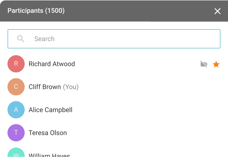 1 500 प्रतिभागियों तक सम्मेलन