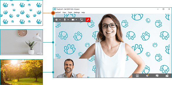 वर्चुअल पृष्ठभूमि