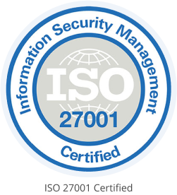 ISO 27001 Certified
