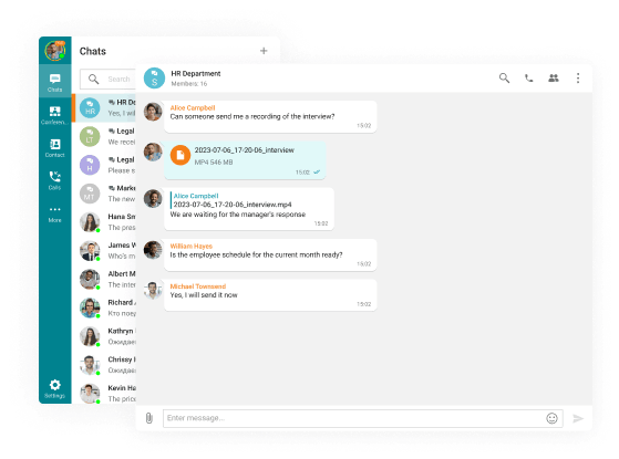 Mensajería de equipo Mensajería de equipo