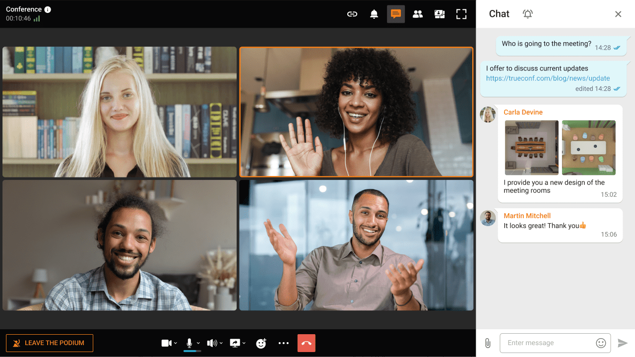 Secure Team Messenger TrueConf Server 5.5.5