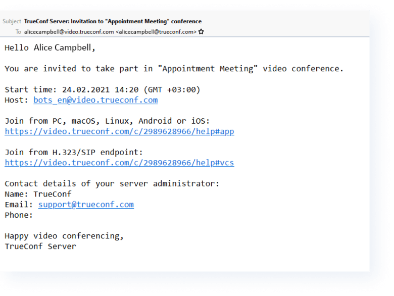 Verifique sua caixa de entrada do e-mail