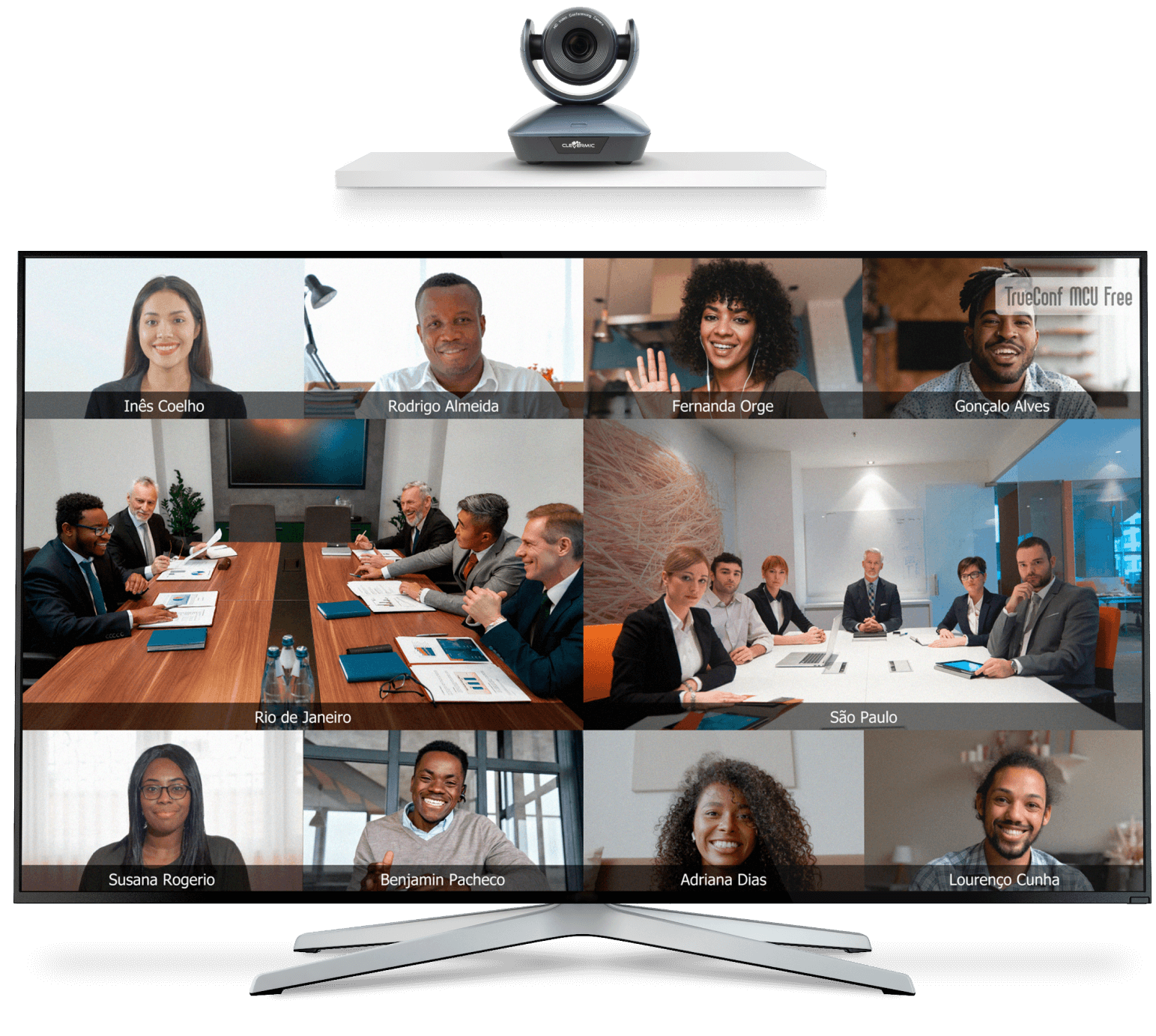 TrueConf MCU Free layout