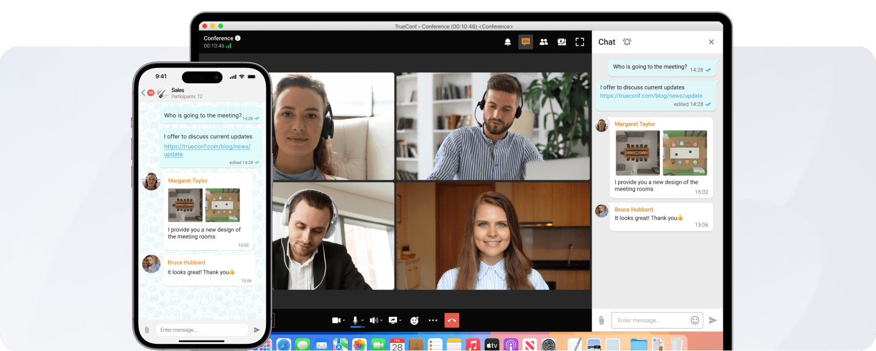 Comuníquese desde cualquier dispositivo