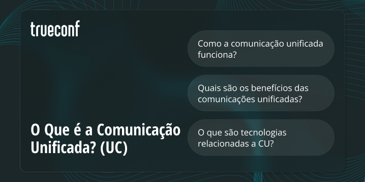 O Que é a Comunicação Unificada? (UC)