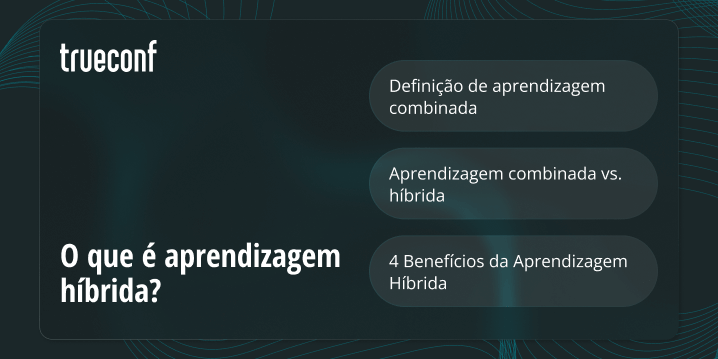 O que é aprendizagem híbrida? Por que a aprendizagem híbrida veio para ficar