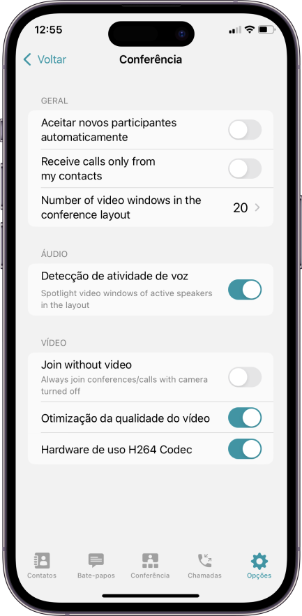 TrueConf 3.5 para iOS: layouts inteligentes e suporte para salas de espera 12