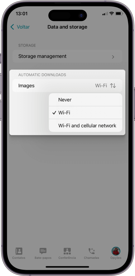 TrueConf 3.5.1 para iOS: suporte para novo licenciamento e silenciamento de bate-papos 8
