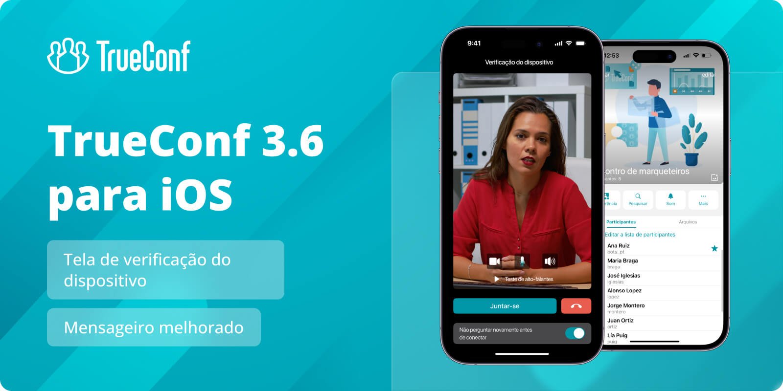 TrueConf 3.6 para iOS: tela de verificação de dispositivo e melhorias no mensageiro 1