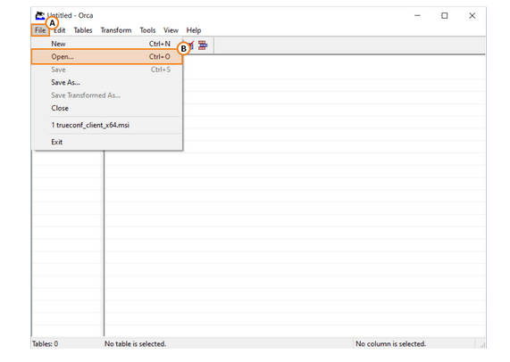 Como instalar o pacote MSI do aplicativo cliente TrueConf com configurações predefinidas no Windows 2