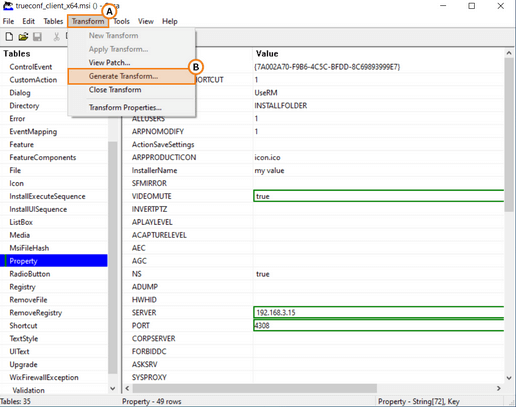 Como instalar o pacote MSI do aplicativo cliente TrueConf com configurações predefinidas no Windows 6