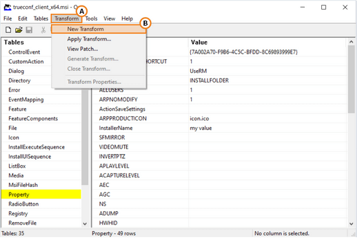 Como instalar o pacote MSI do aplicativo cliente TrueConf com configurações predefinidas no Windows 4