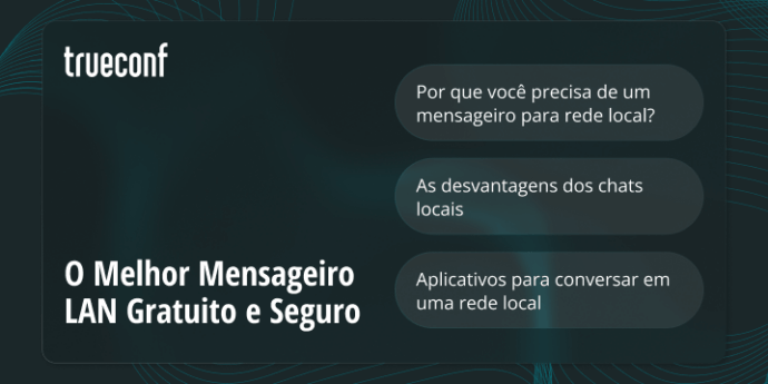 Aplicativos para conversar em uma rede local