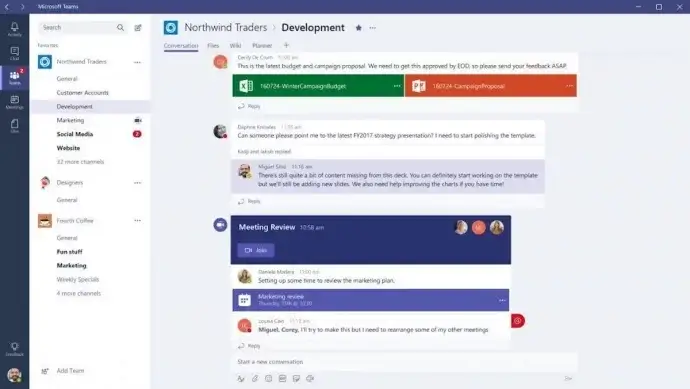 Aplicativos de Mensagens Instantâneas para Empresas - Microsoft Teams