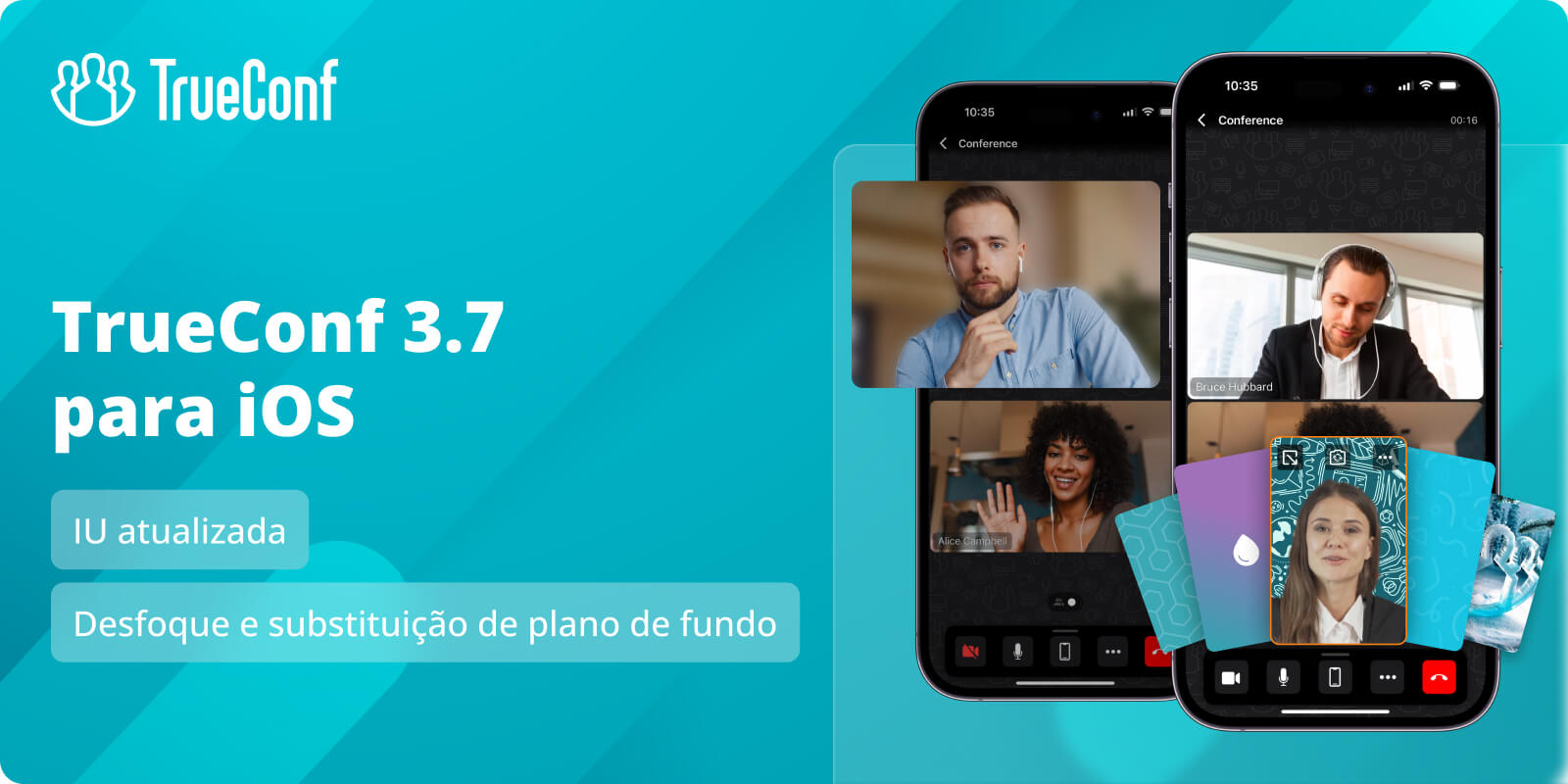 TrueConf 3.7 para iOS: IA móvel e UI atualizada 2