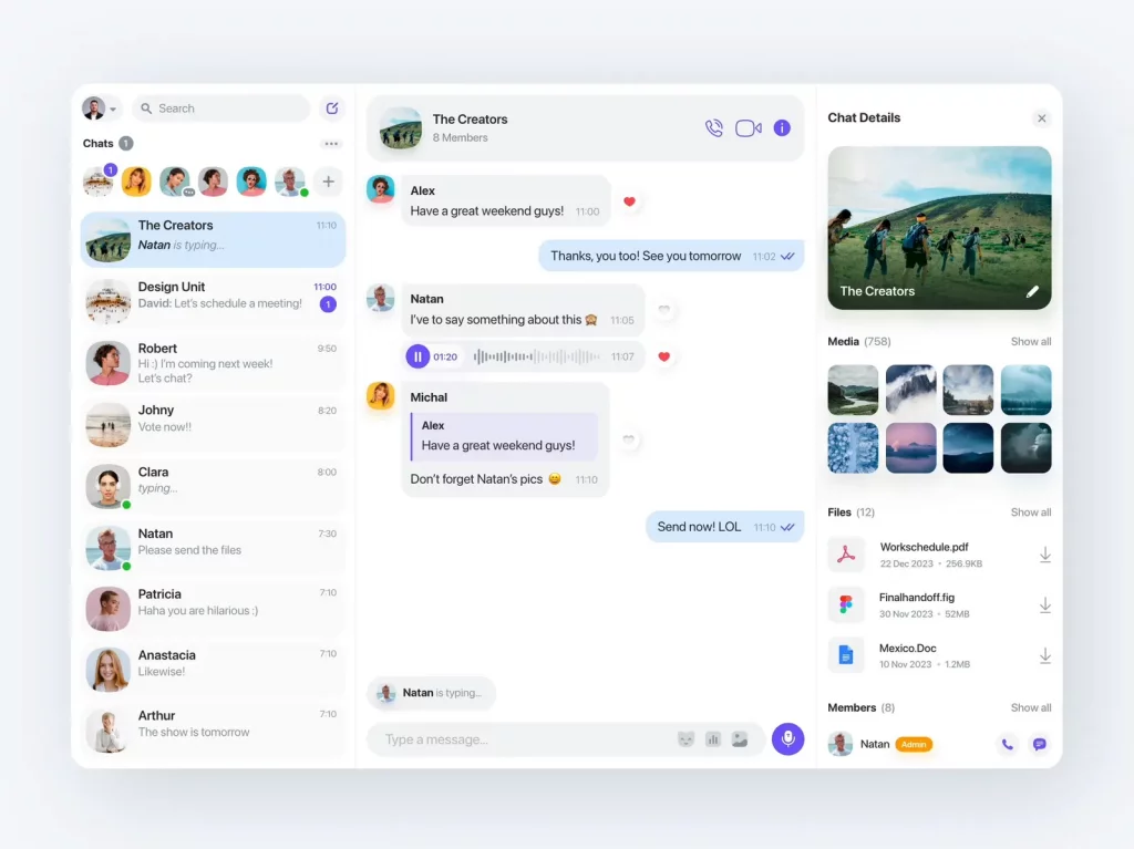 Viber / Dribbble