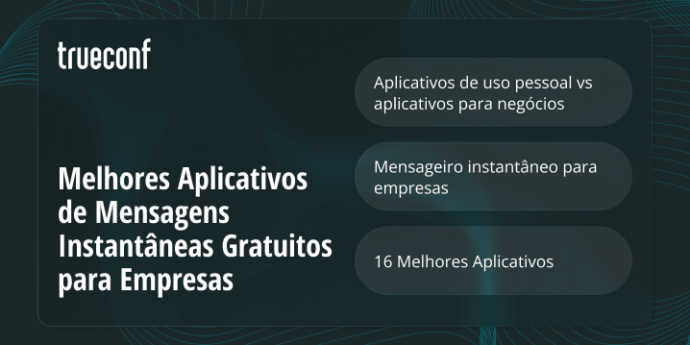 16 Melhores Aplicativos de Mensagens Instantâneas Gratuitos para Empresas