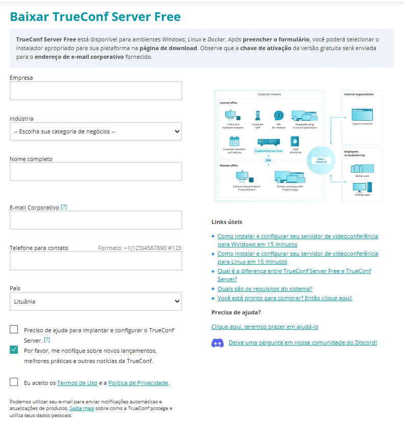 Instale e configure seu servidor de videoconferência para Linux em 15 minutos 1