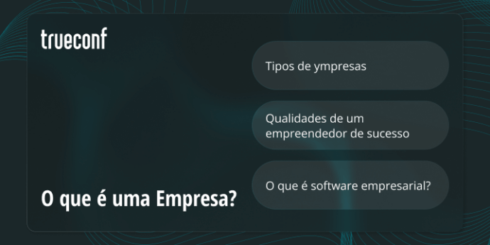 O que é uma Empresa? 1 O que é uma Empresa?